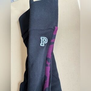 PINK black ankle leggings new with tags